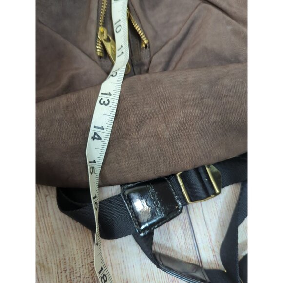 Kipling Women's  Small Brown Backpack Durable Shoulder Straps Top Handle - Picture 10 of 14